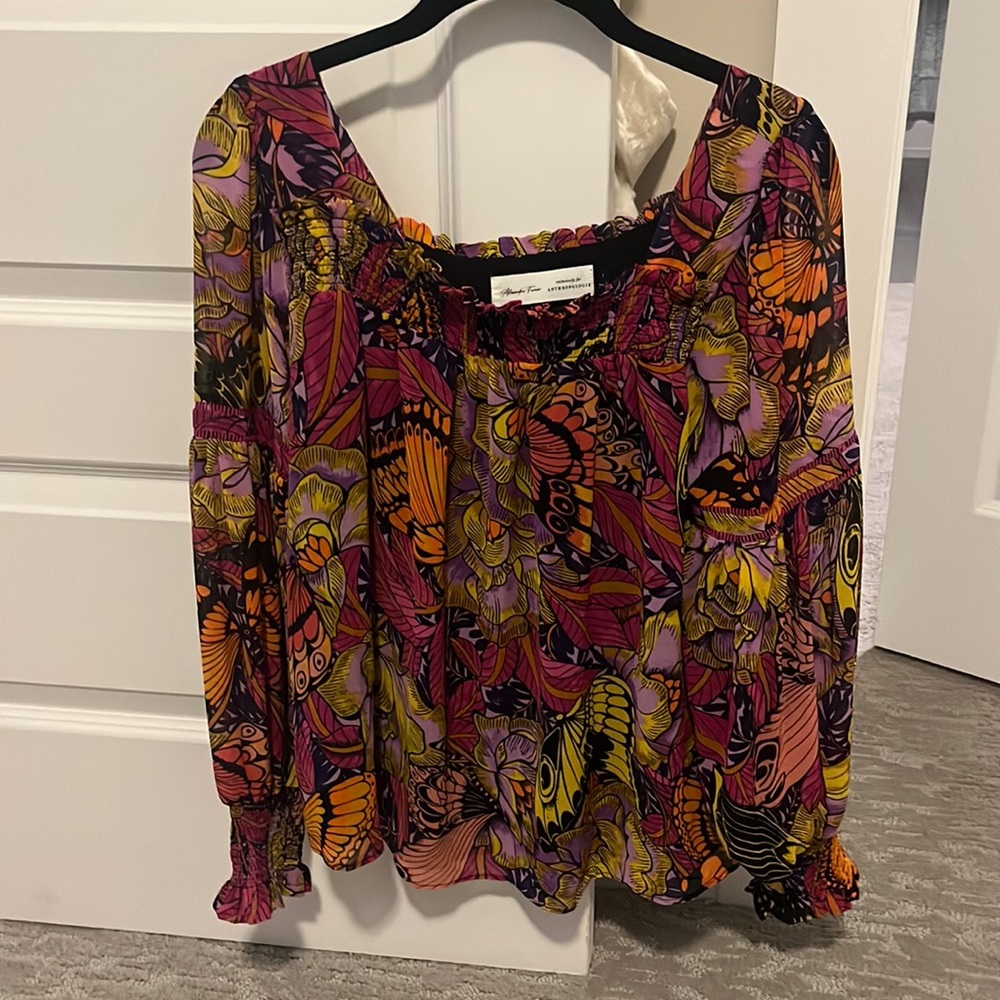 Alexandra Farmer for Anthropologie Blouse